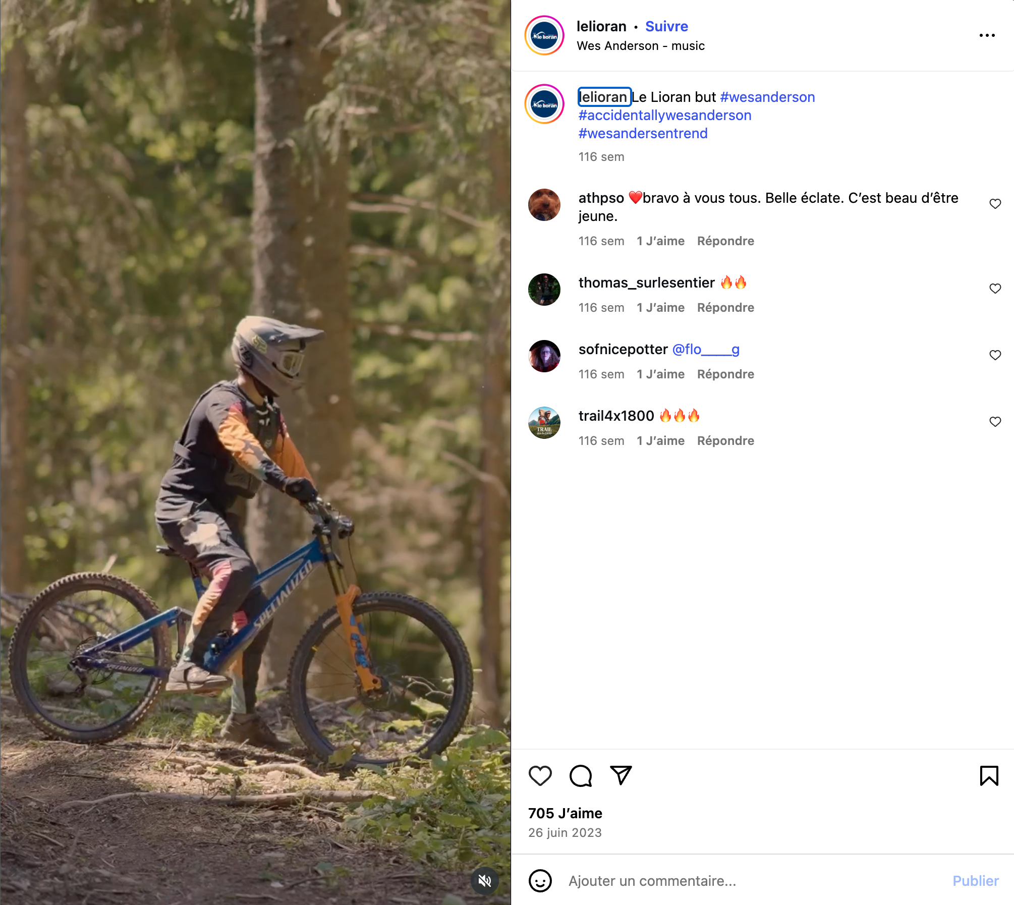 Le Lioran - publication Instagram